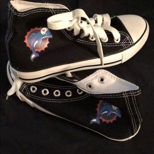 FUBU Sneakers with Miami Dolphin Logo